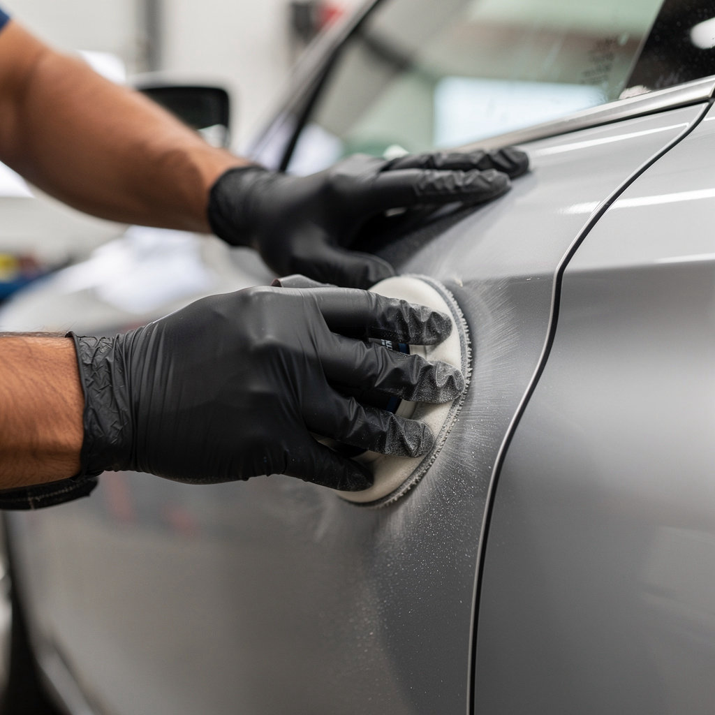 ABC Recon Auto Body Repair Shop San Diego technician performing a detailed vehicle assessment as part of our repair process